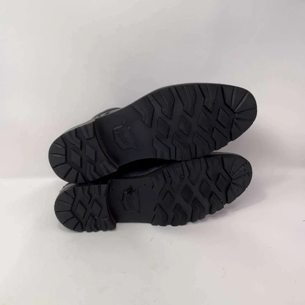 Florsheim Renegade Leather Chukka Boots Men's 10.5 Black Lace Up Lug Sole